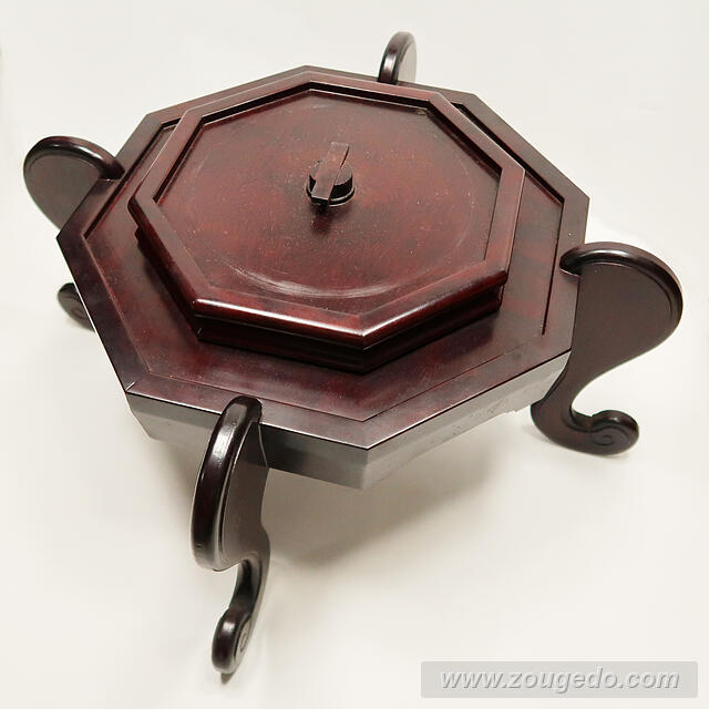 【本象牙】彫刻花筒（特大）