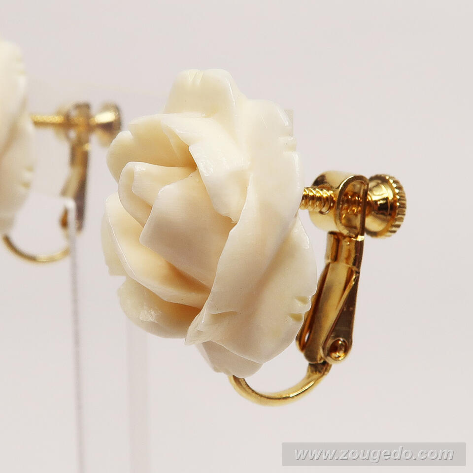 【本象牙】イヤリング9