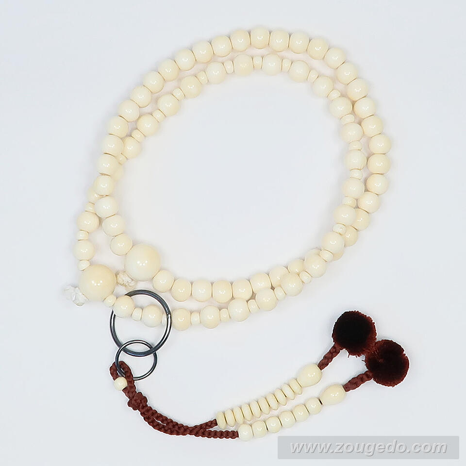 【本象牙】浄土宗・本式念珠・男物・菊房