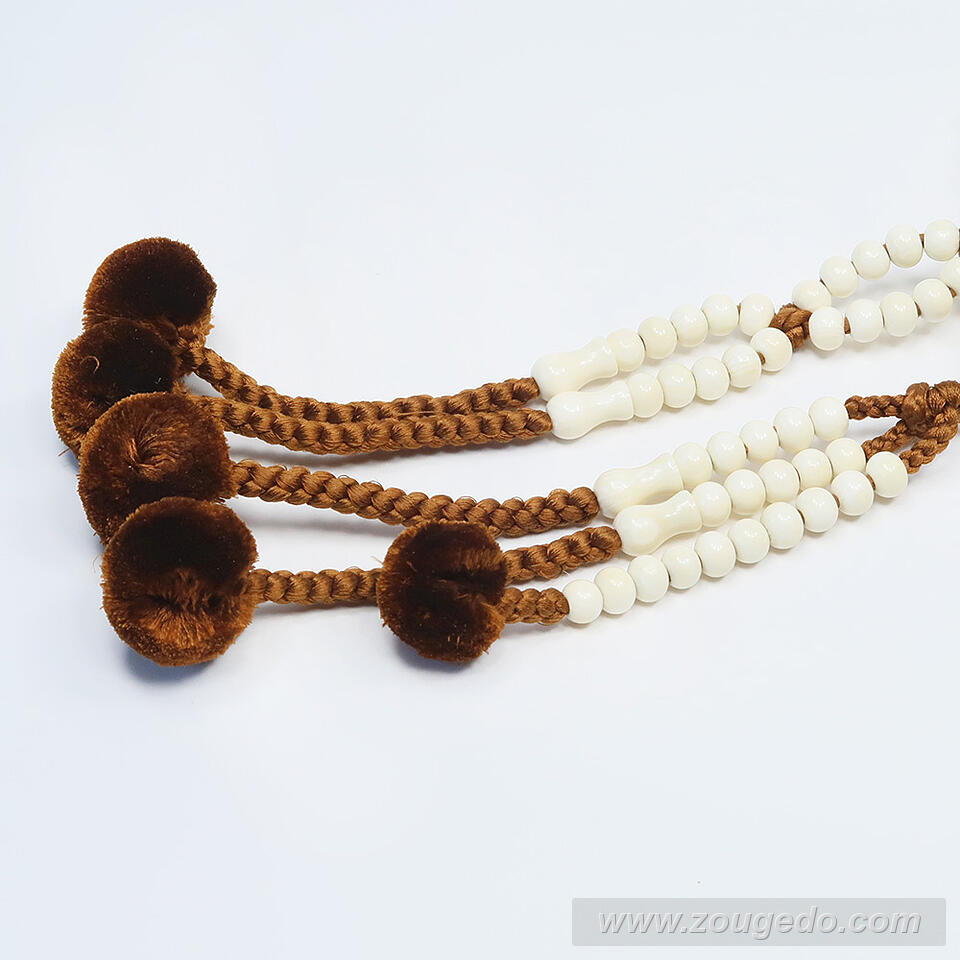 【本象牙】日蓮宗・本式念珠・男物・正絹菊房