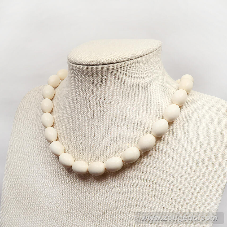 【本象牙ネックレス】アン