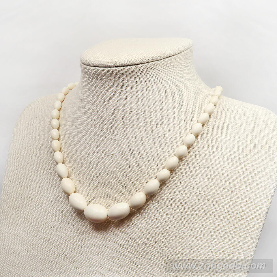 【本象牙ネックレス】シンシア