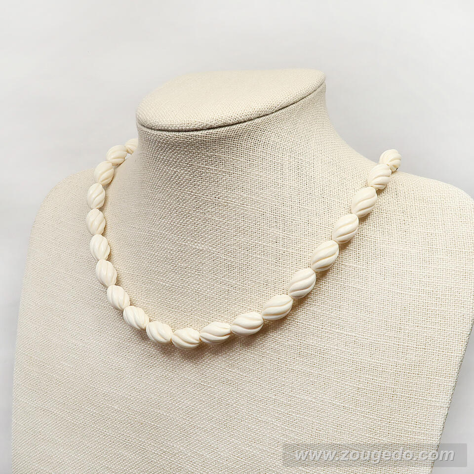 【本象牙ネックレス】メアリー