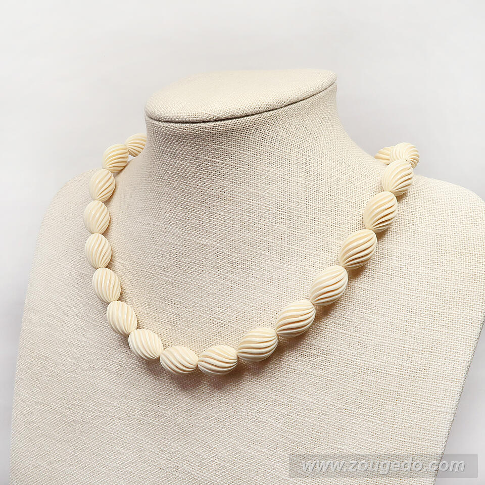 【本象牙ネックレス】テレサ