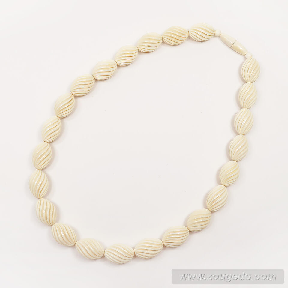 【本象牙ネックレス】テレサ