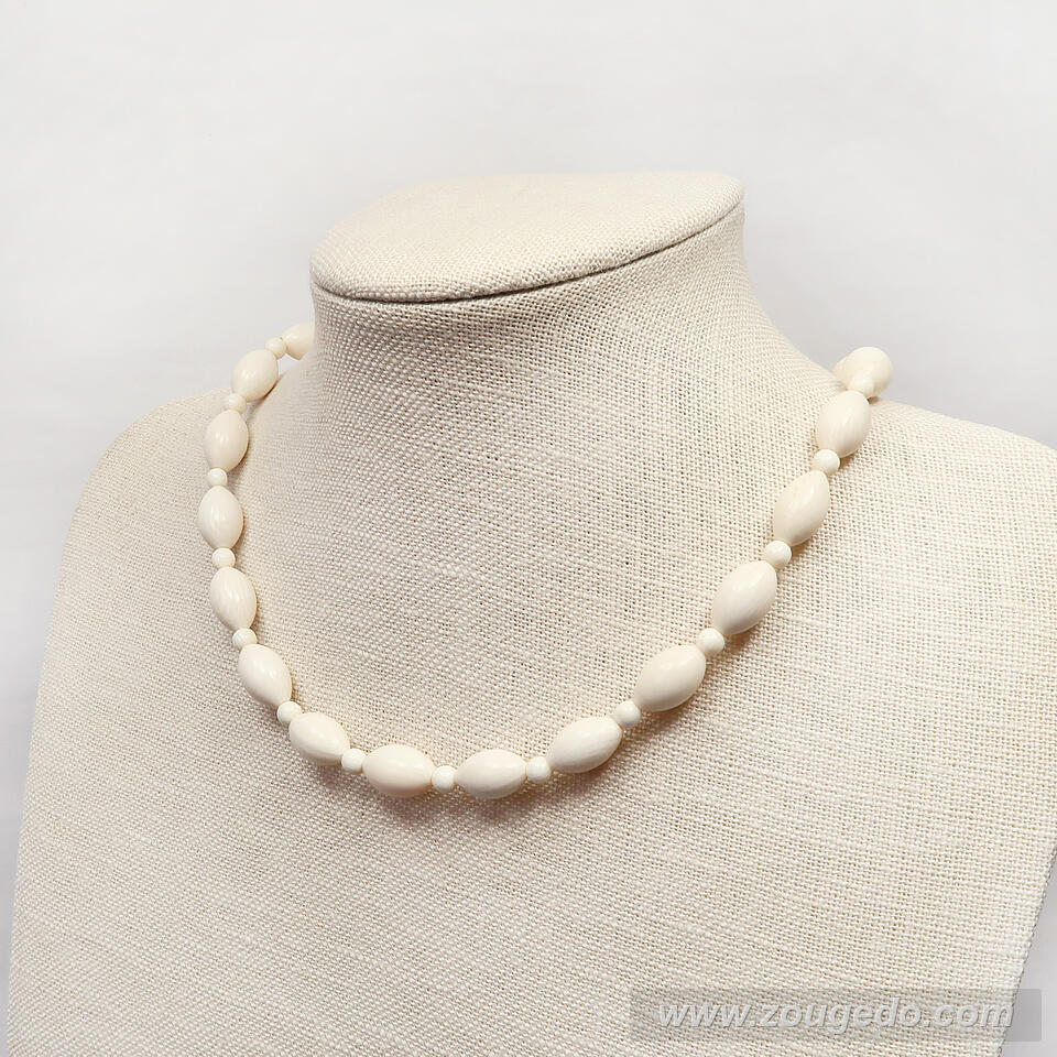 【本象牙ネックレス】カトリーヌ