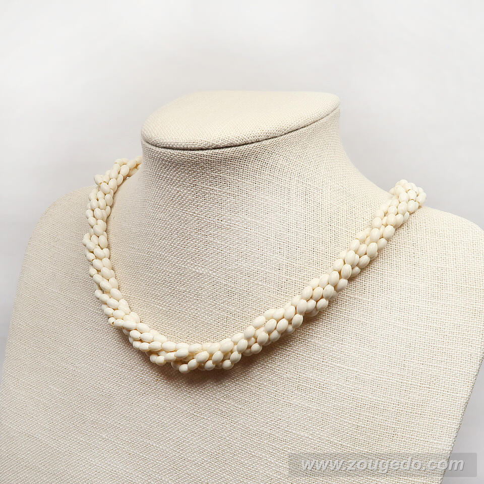 【本象牙ネックレス】シルビア