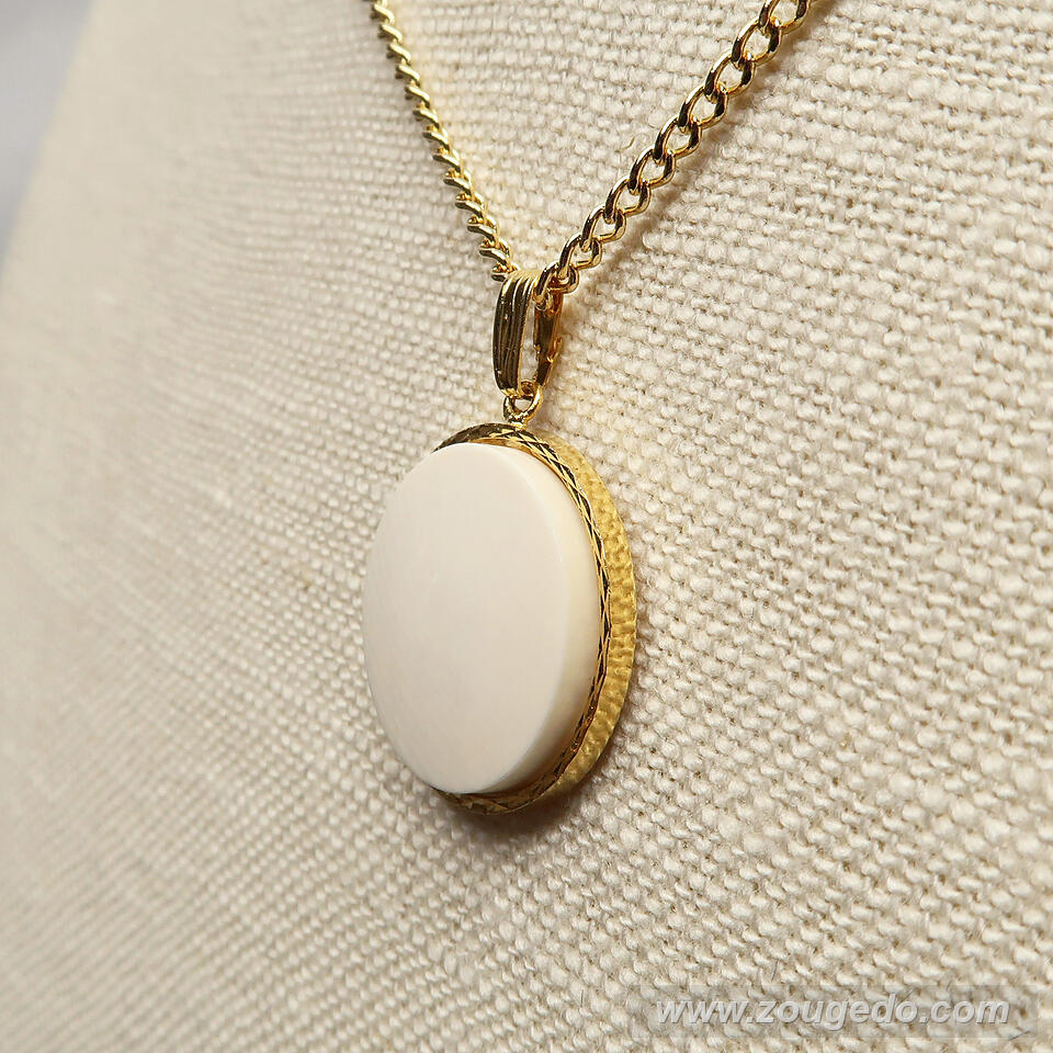 【本象牙】ペンダント224