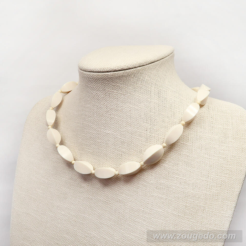 【本象牙ネックレス】マルシア