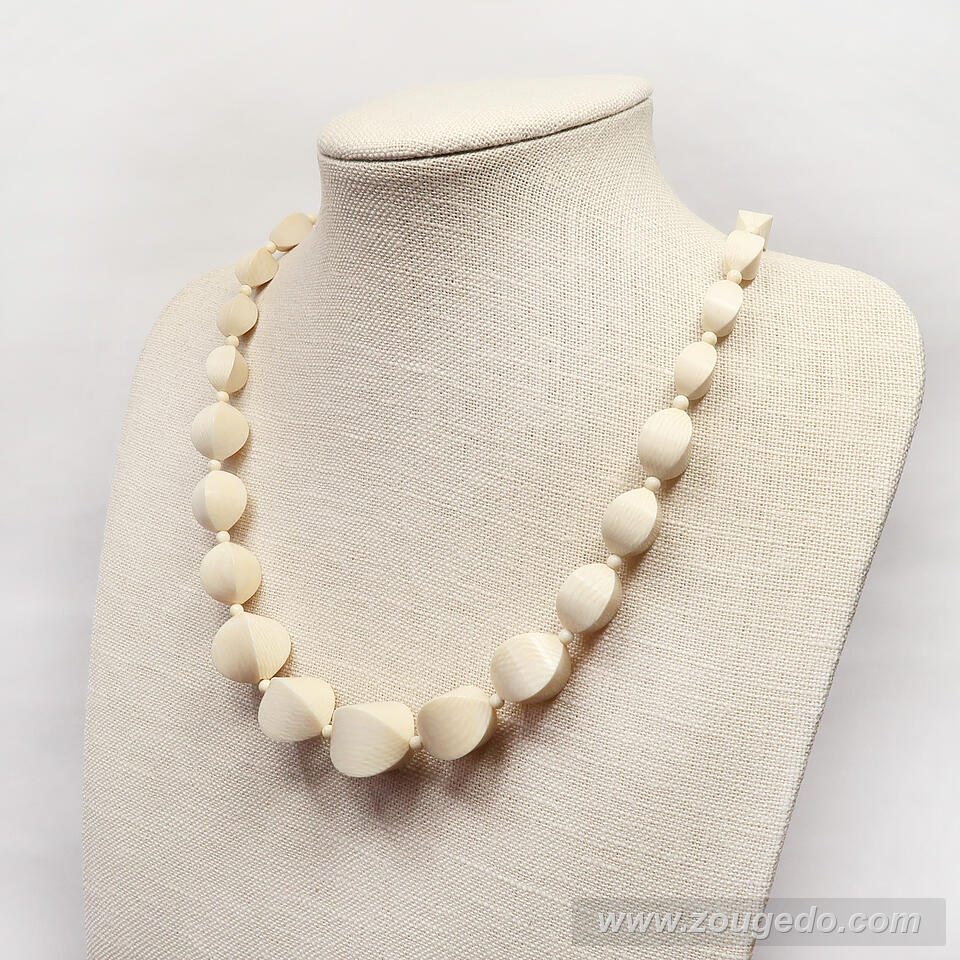 【本象牙ネックレス】セリーヌ