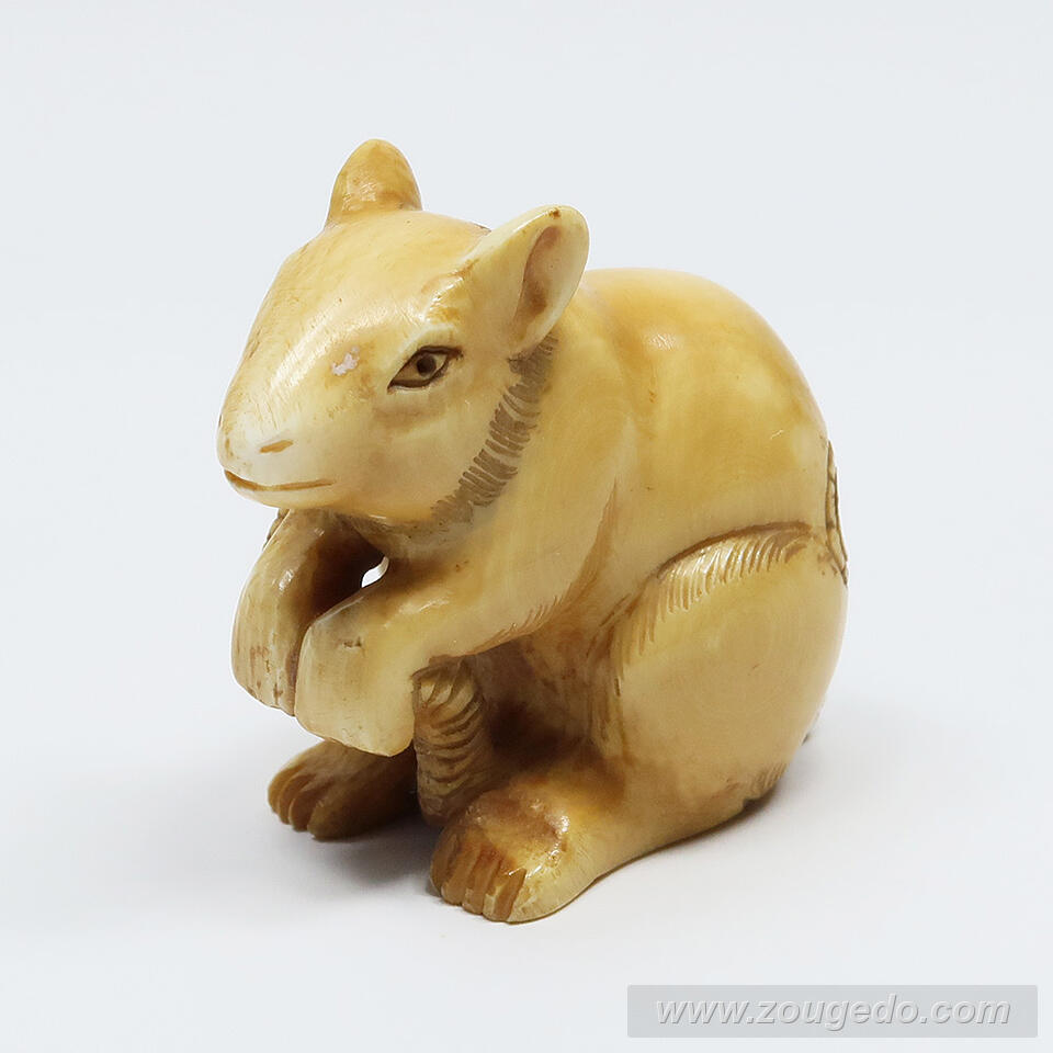 【本象牙】根付動物2