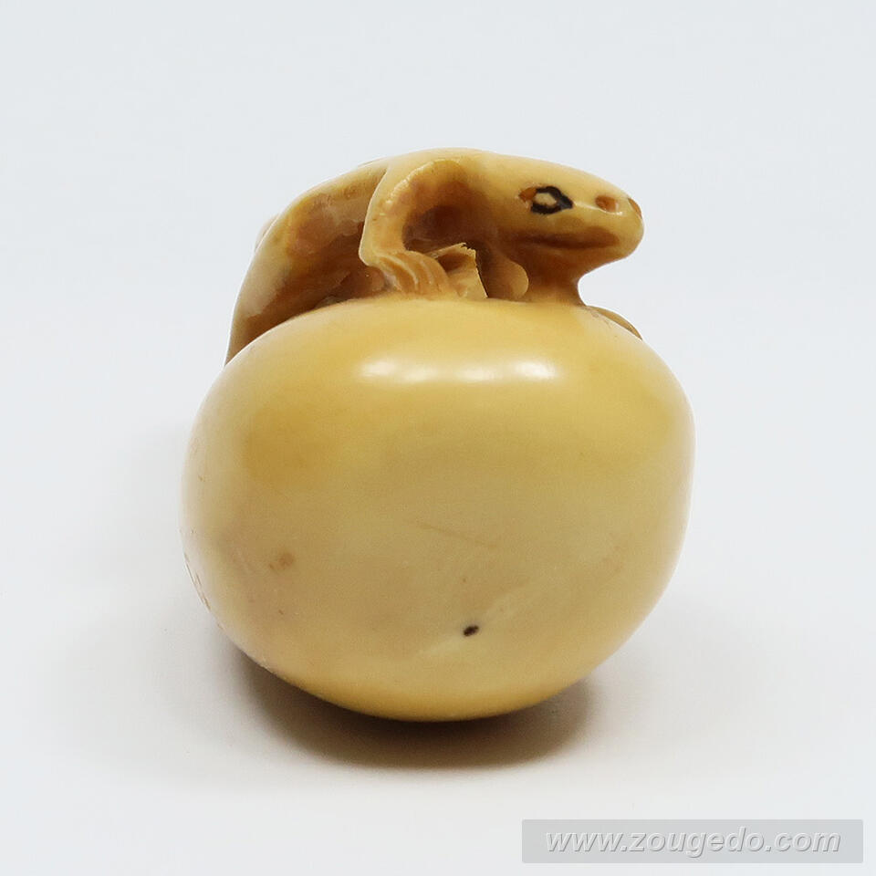 【本象牙】根付動物6