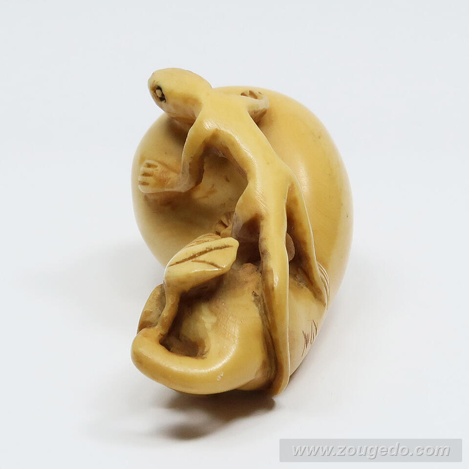 【本象牙】根付動物6