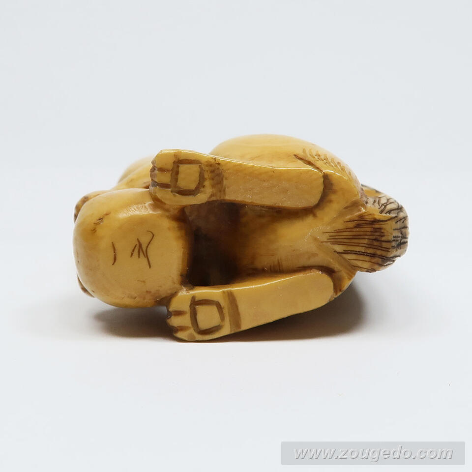 【本象牙】根付動物7