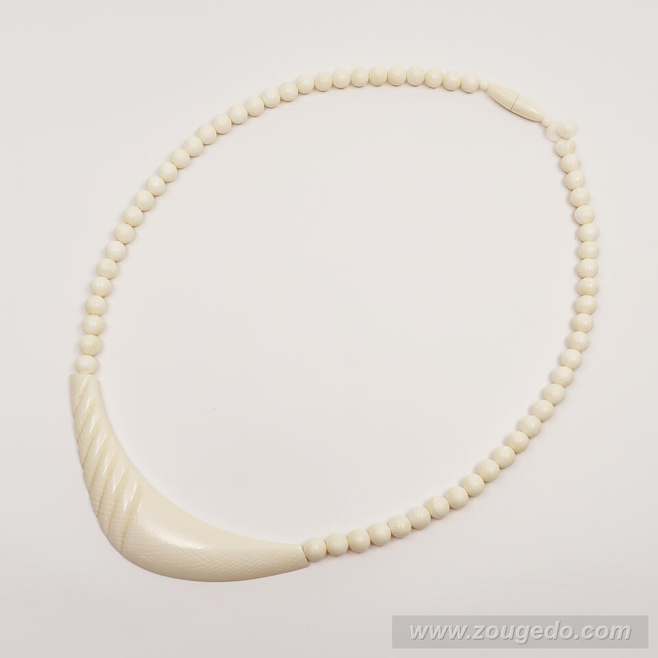 【本象牙ネックレス】マリリン