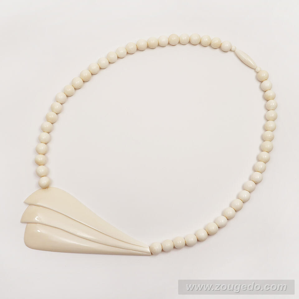 【本象牙ネックレス】アントワネット