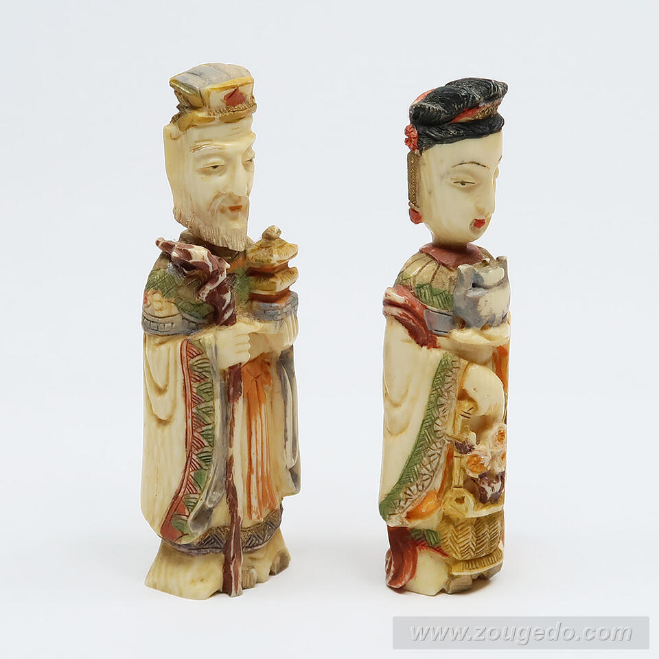 【本象牙】人物スナフ