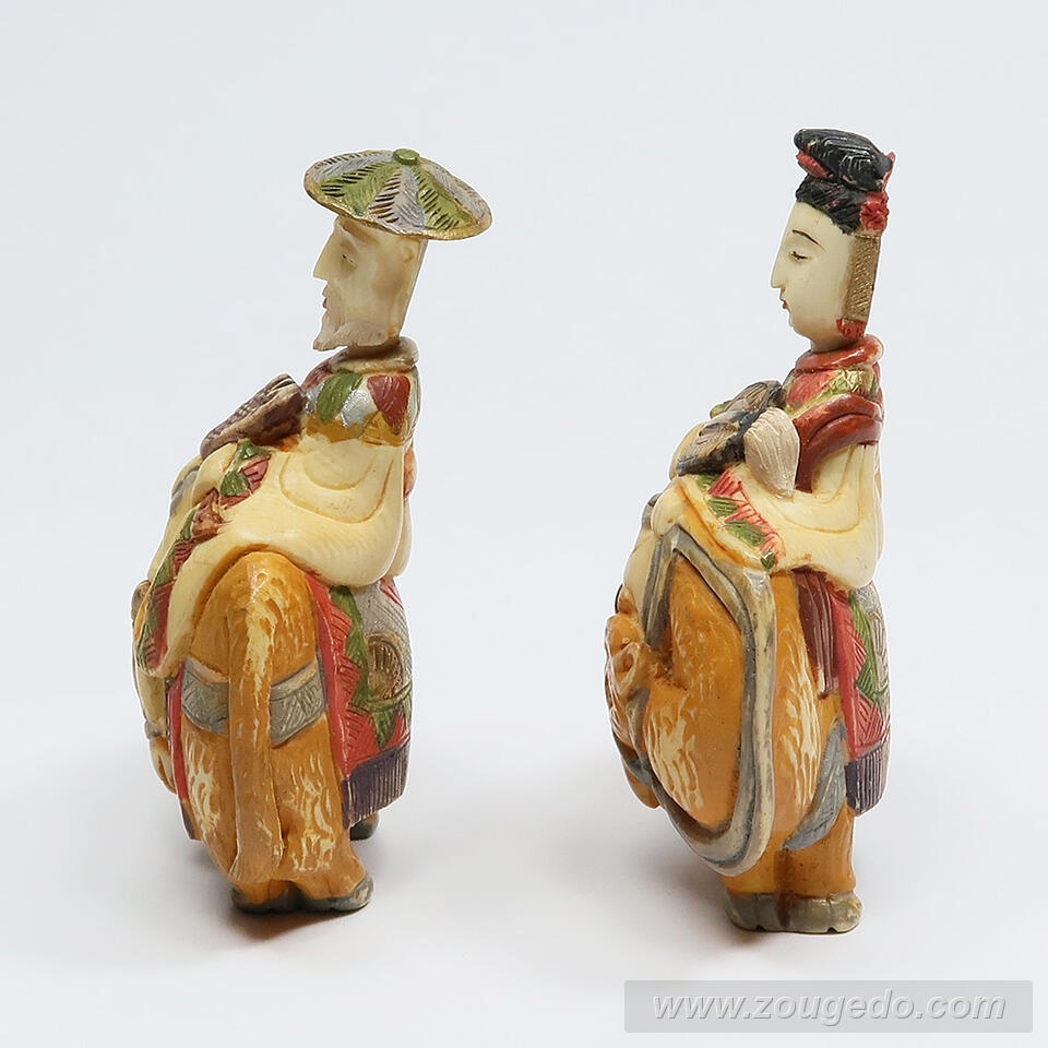 【本象牙】乗ったり（ラクダ）