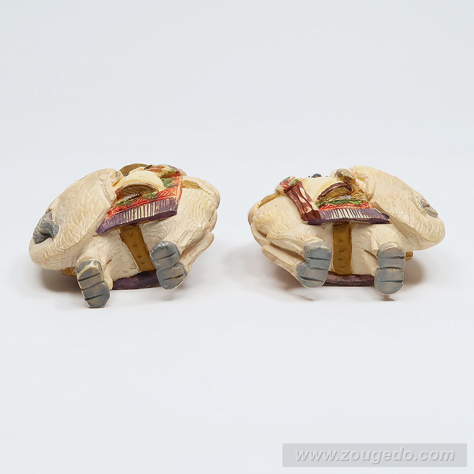 【本象牙】乗ったり（羊）