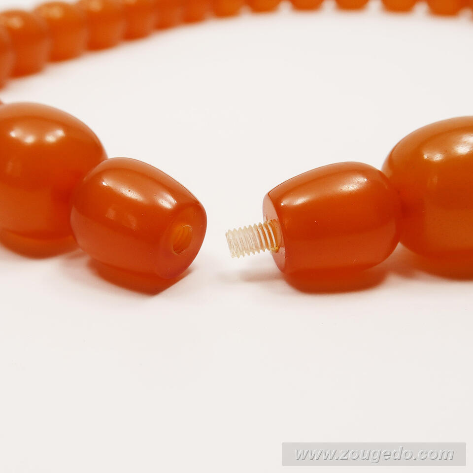 【琥珀ネックレス】ジャネット