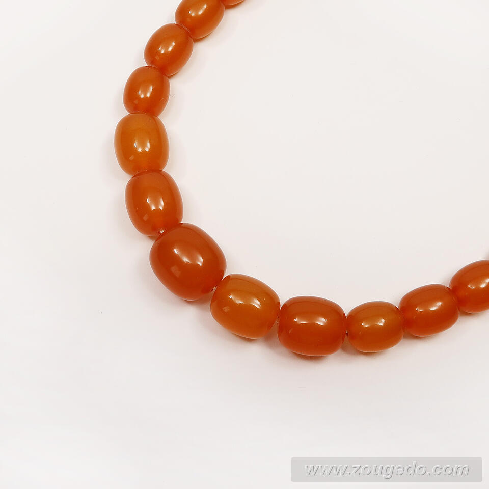 【琥珀ネックレス】マーガレット