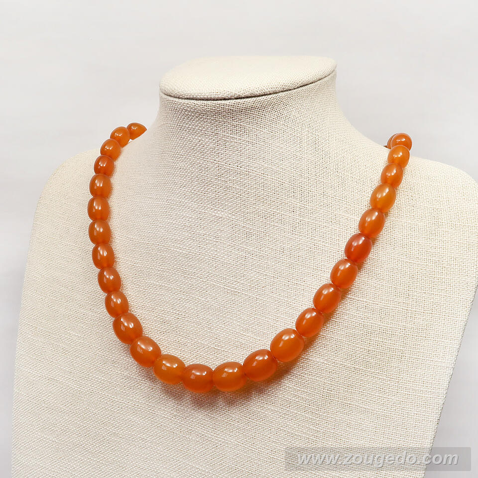 【琥珀ネックレス】オリビア