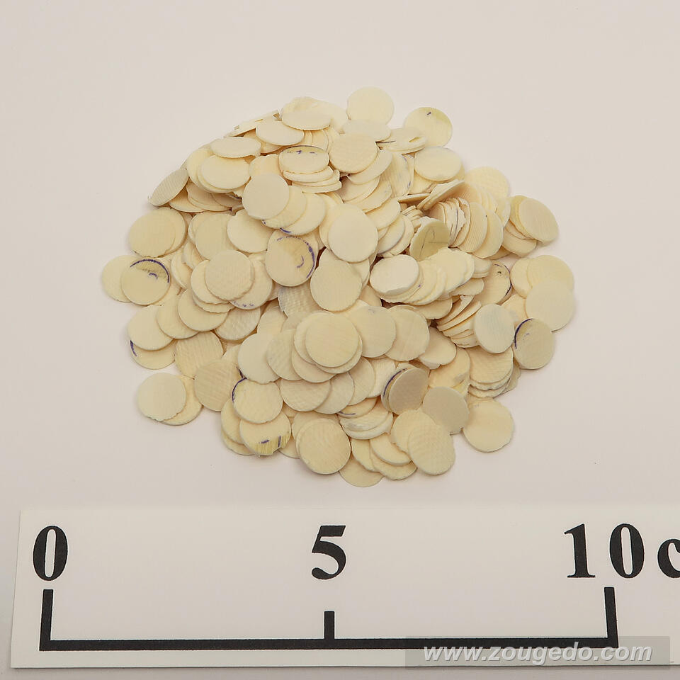 【象牙材料】ボタン型薄9・30g