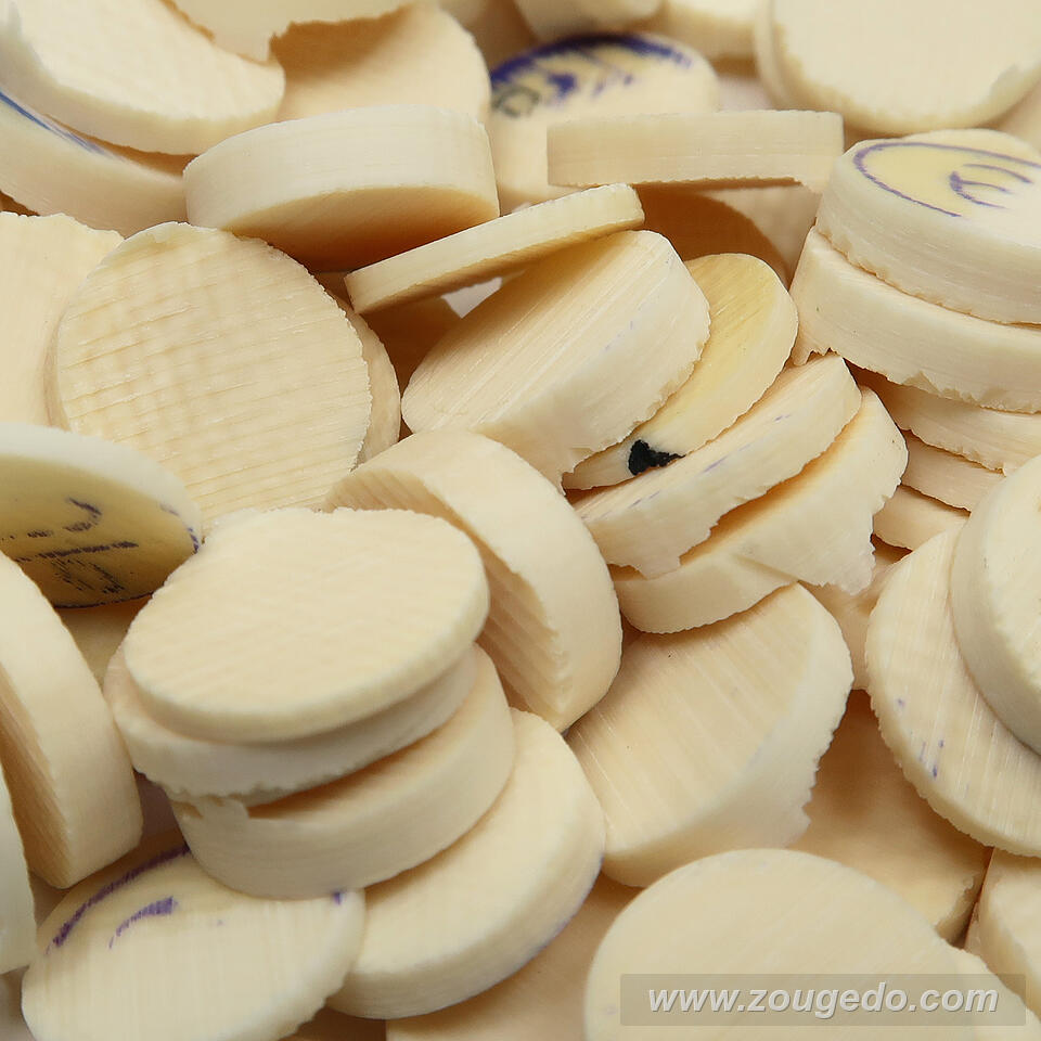 【象牙材料】ボタン型中10・25g