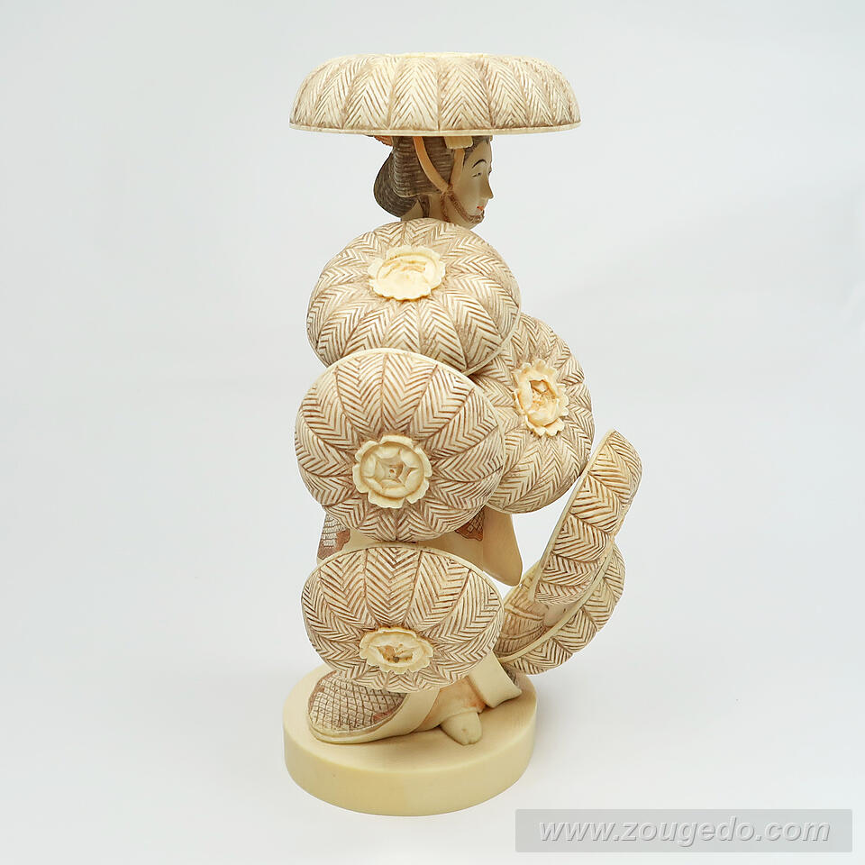 【本象牙】七つ笠