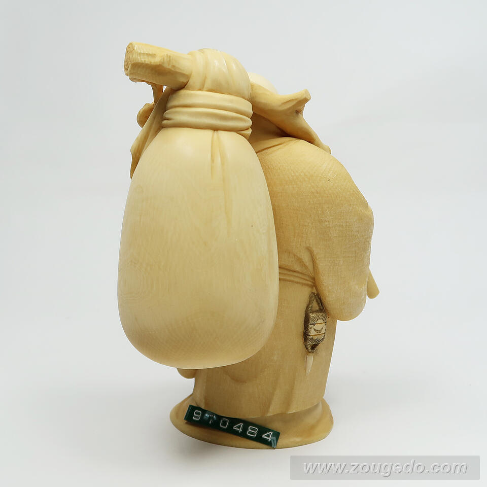 【本象牙】布袋-2