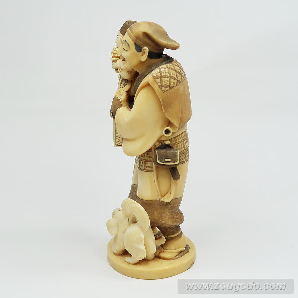 【本象牙】飴売り